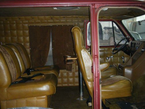 Sell Used 1978 Chevy Van G20 Custom Conversion Van In