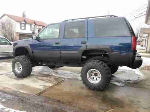 Sell Used Super Lifted 12 1995 Chevy Tahoe 4x4 With