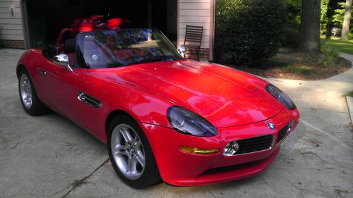 Find Used 2001 Bmw Z8 Roadster Silver Red Showstopper Rare Excellent In