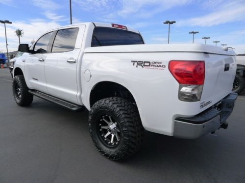 Sell used 2008 TOYOTA TUNDRA LIMITED CREW CAB USED LIFTED TRUCK~LEATHER