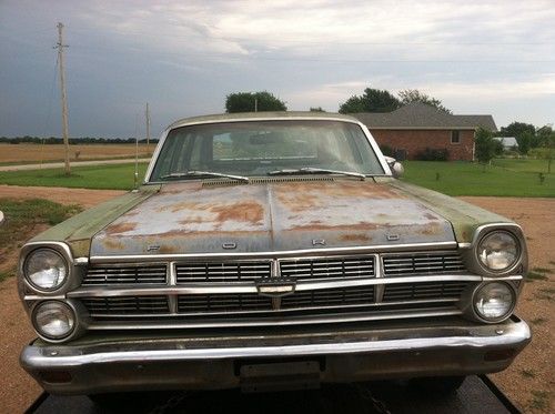 Purchase Used 1967 Ford Fairlane 500 Station Wagon Drag Car Race Rat