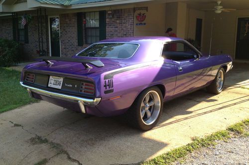 Purchase Used 1970 Plymouth Barracuda 440 Cuda Road Ready Plum Crazy