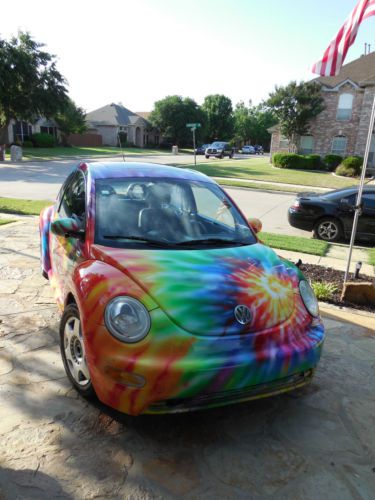 Purchase Used Tye Dye 2001 Volkswagen New Beetle Automatic Sunroof 1869