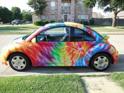 Purchase Used Tye Dye 2001 Volkswagen New Beetle Automatic Sunroof 3519