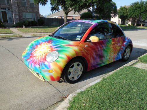 Purchase Used Tye Dye 2001 Volkswagen New Beetle Automatic Sunroof 4058