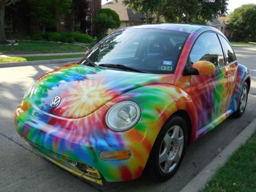 Purchase Used Tye Dye 2001 Volkswagen New Beetle Automatic Sunroof 2062