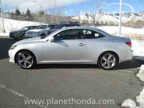 Purchase Used 2012 Lexus Is250 C Convertible 2 Door 2 5l In