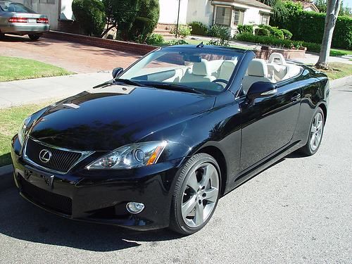 Buy Used 2010 Lexus Is 350 2 Door Convertible Luxury