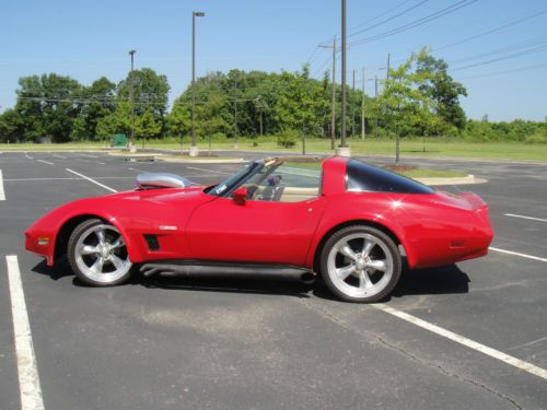 Find Used C3 Custom Blown Supercharged Corvette Red With Doe