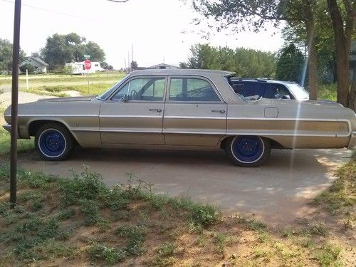 Sell New 1964 Chevrolet Impala Base Sedan 4 Door 4 6l 283 No