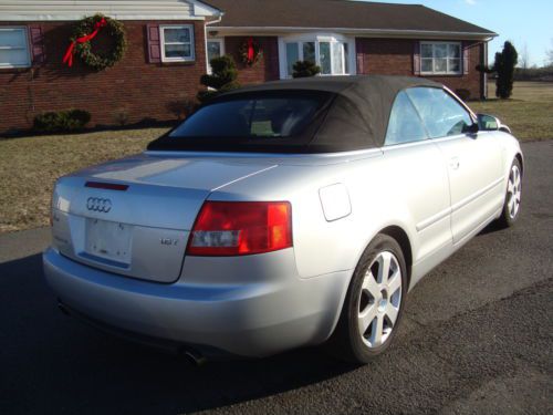 Purchase used Audi A4 Convertible Salvage Rebuildable ...