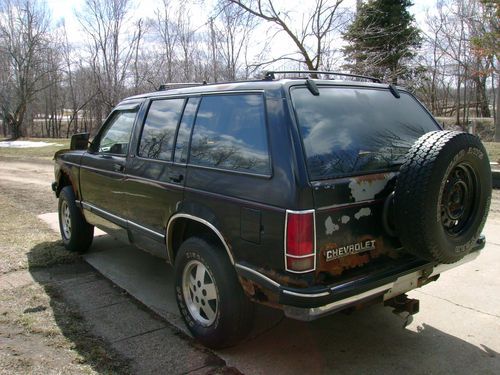 Sell Used 1991 Chevrolet S10 Blazer Tahoe Lt Sport Utility 4