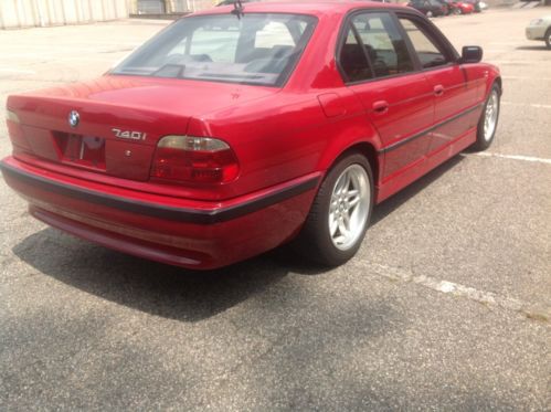 Sell used 2001 BMW 740i Sport Imola Red E38 in Mahwah, New ...