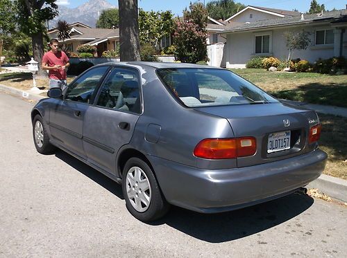 1995 Honda civic lx 4 door sedan #5