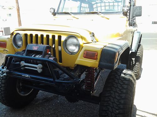 Find used 2000 jeep tj ,6 inch long arm w/ 37 tires,low miles in Seal