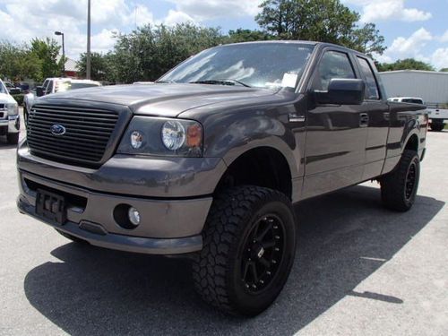 Get White 2008 Ford F150 Lifted PNG