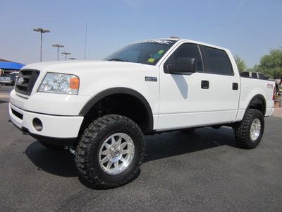 2007 ford f-150 xlt super crew cab 4x4 lifted truck~new lift~low miles!!