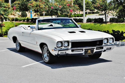 Sell Used Real Deal Fully Restored 1972 Buick Gs Convertible 350 V 8