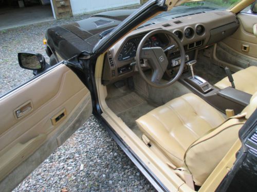 Purchase Used 1981 Datsun 280zx 2 2 Black Exterior And Tan