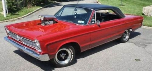 1966 plymouth sport fury - 440 c.i.d. and tunnel ram setup