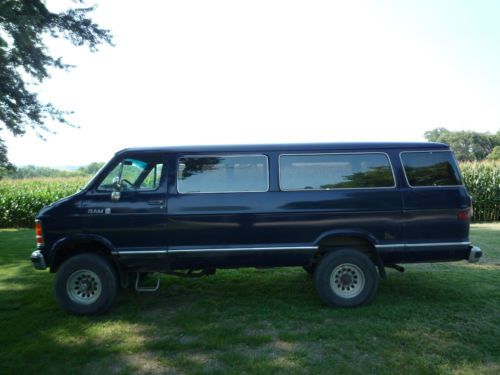 Find Used 1990 Dodge Ram B250 Maxi Van Conversion Van With