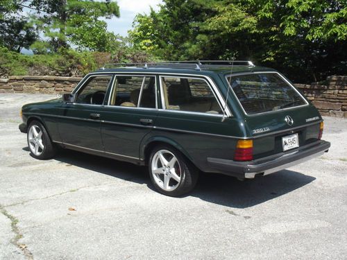 1985 Mercedes turbo diesel station wagon #2