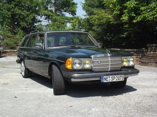 1985 Mercedes benz turbo diesel wagon #5