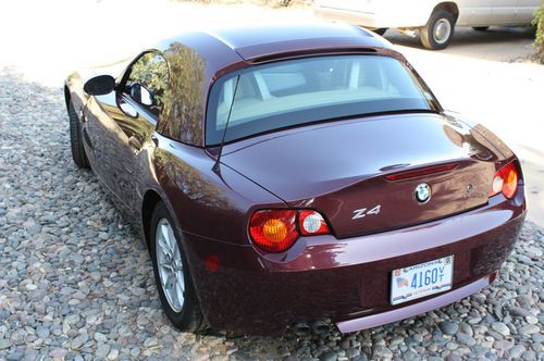 Removable hardtop for bmw z4