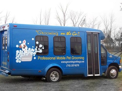 mobile dog grooming vans for sale uk