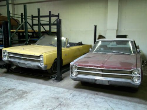 1967 plymouth fury iii 3 convertible w/ spare parts car restoration project