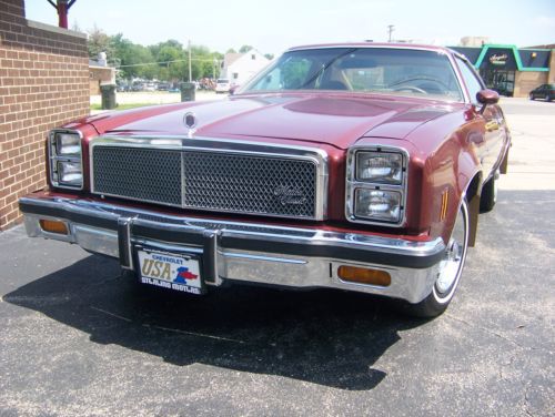 Sell Used 76 Chevy Malibu Classic Landau Coupe Unrestored 1