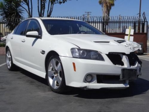 Buy Used 2009 Pontiac G8 Gt Damaged Salvage Runs Loaded Red