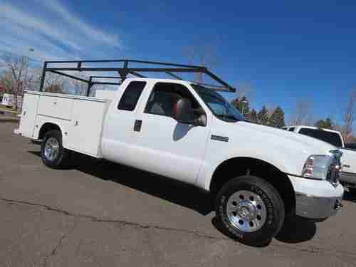 Sell used 2005 Ford F-250 Supercab Long Bed Utility Work Service Body