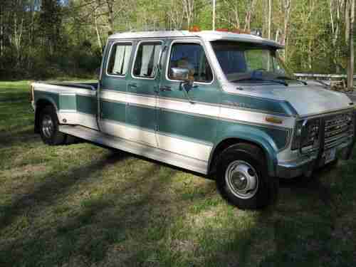 Sell Used 1986 Ford E350 Centurion Century Conversion Dually