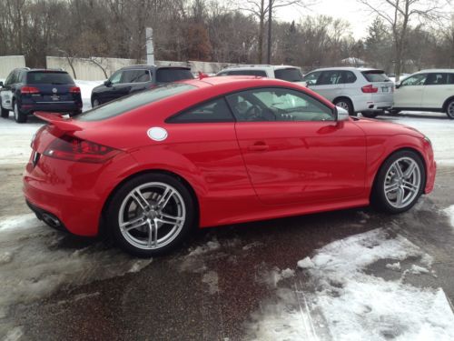 Sell used 2013 AUDI TT RS COUPE MANUAL TRANSMISSION ONE OWNER LOW MILES