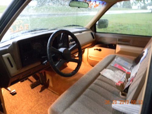 1988 chevy truck interior