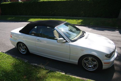 Sell Used Convertible 330ci White With Tan Interior And