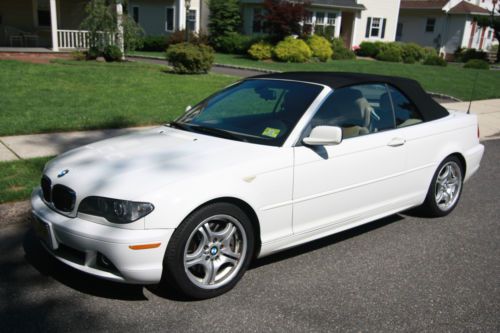 Sell Used Convertible 330ci White With Tan Interior And