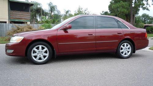 2001 Toyota avalon xls gas mileage