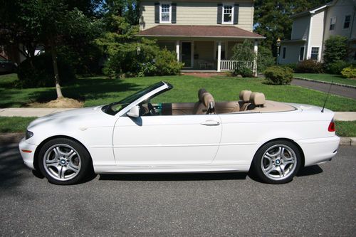 Bmw white with sand interior