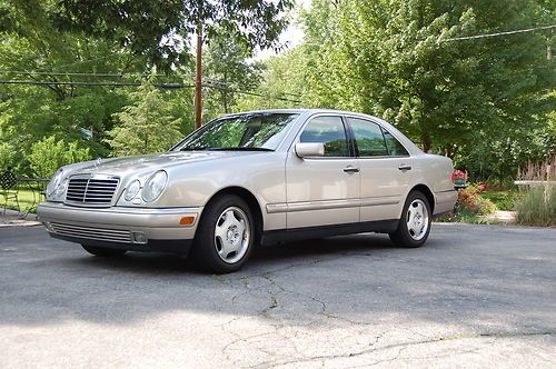 Sell Used 1998 Mercedes Benz E430 Smoke Silver  Parchment Leather In 