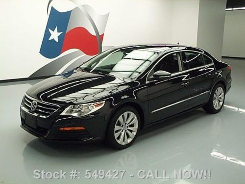 2012 volkswagen cc sport turbocharged htd seats 28k mi texas direct auto