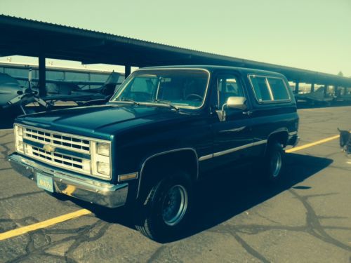 &#039;85 chevy k5 blazer 4x4 silverado