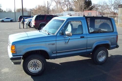 1990 ford bronco ii xlt sport utility 2-door 2.9l