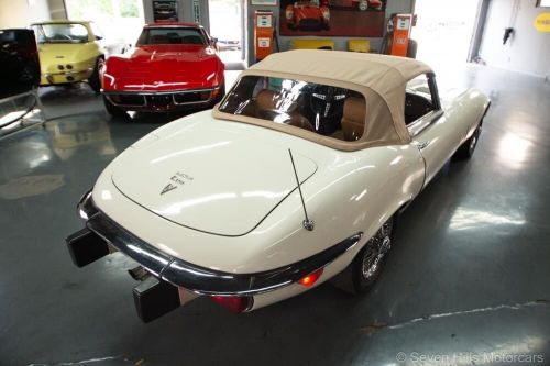 1974 jaguar e-type roadster, excellent condition