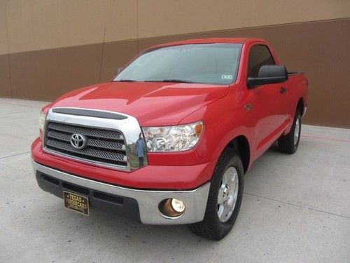 2007 toyota tundra~rare reg cab~sr5~5.7l~trd pkg~1 owner