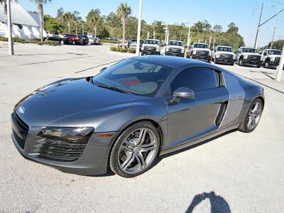 2012 audi r8 4.2 quattro 420hp awd coupe manual clean carfax fast fun l@@k