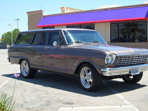 1964 nova wagon ss clone 65 66 63 chevrolet hotrod custom air conditioning socal