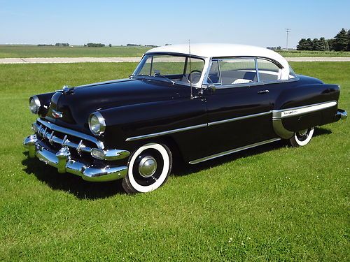 1954 chevrolet bel air 2 door hard top  2 dr ht