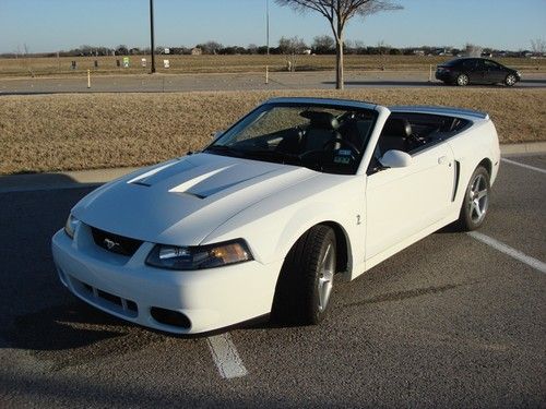 2003 ford mustang svt cobra convertible 2-door 4.6l